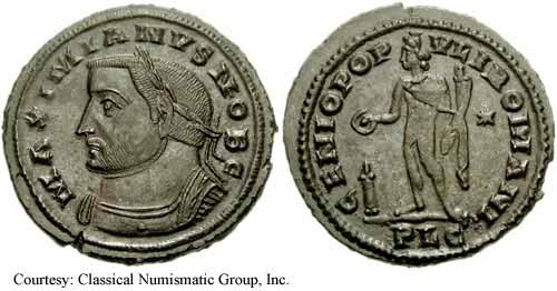 монета Древнего Рима