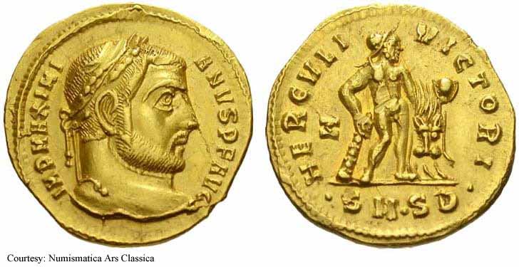 монета Древнего Рима