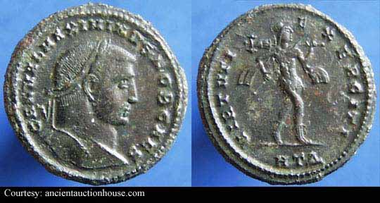 монета Древнего Рима