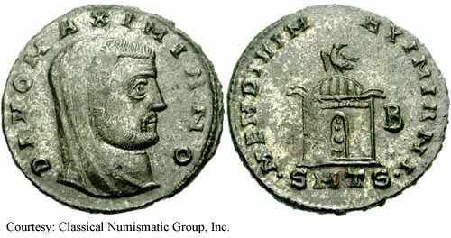 монета Древнего Рима