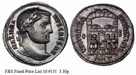 монета Древнего Рима