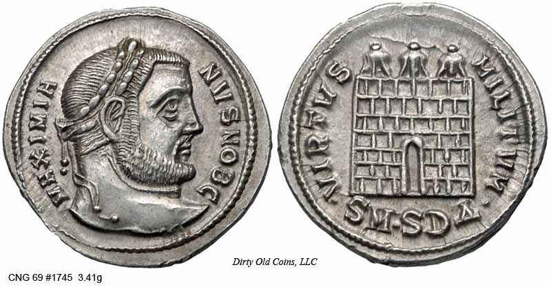 монета Древнего Рима