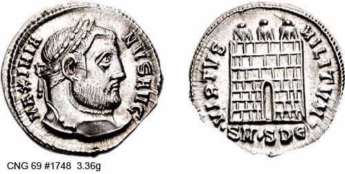 монета Древнего Рима