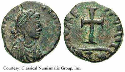 монета Древнего Рима