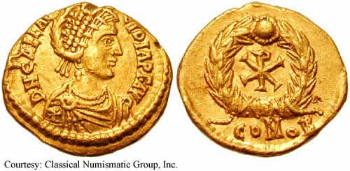 монета Древнего Рима