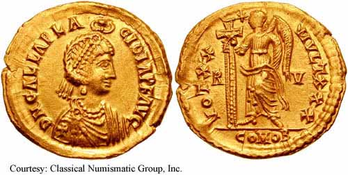 монета Древнего Рима