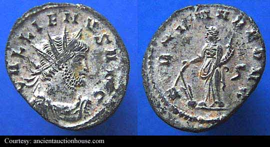 монета Древнего Рима