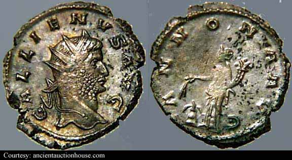 монета Древнего Рима