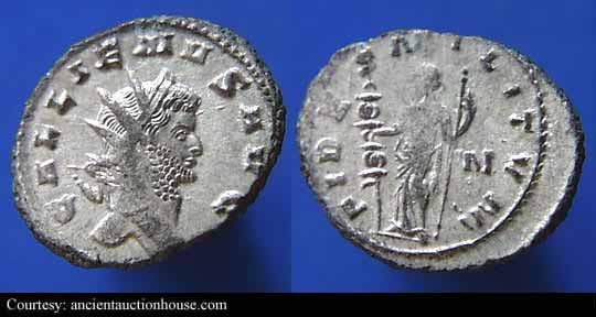 монета Древнего Рима