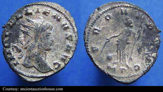 монета Древнего Рима