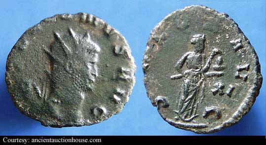 монета Древнего Рима