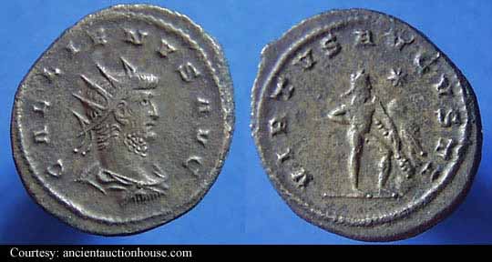 монета Древнего Рима