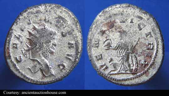 монета Древнего Рима