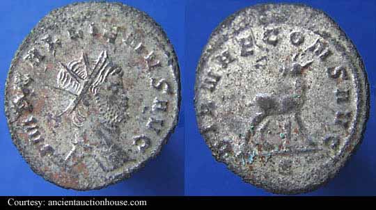 монета Древнего Рима