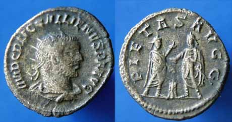 монета Древнего Рима