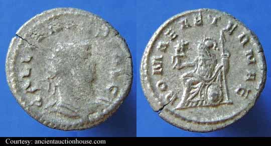 монета Древнего Рима