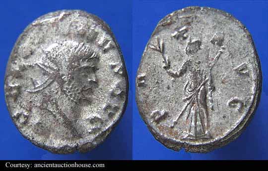 монета Древнего Рима