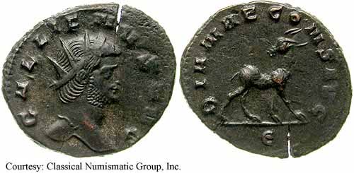 монета Древнего Рима