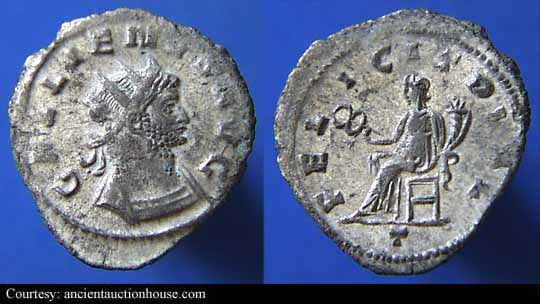 монета Древнего Рима