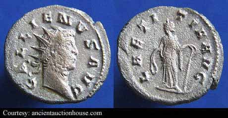 монета Древнего Рима