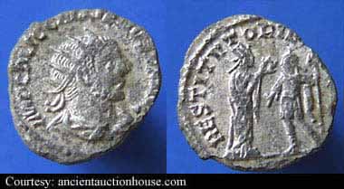 монета Древнего Рима