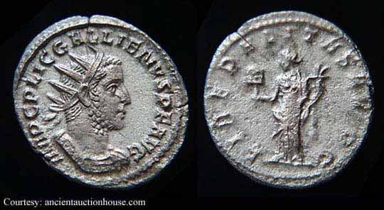 монета Древнего Рима