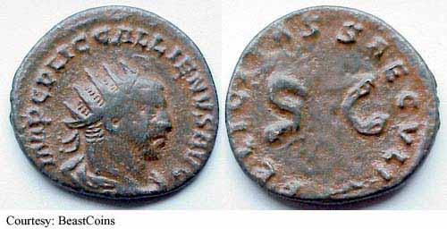 монета Древнего Рима