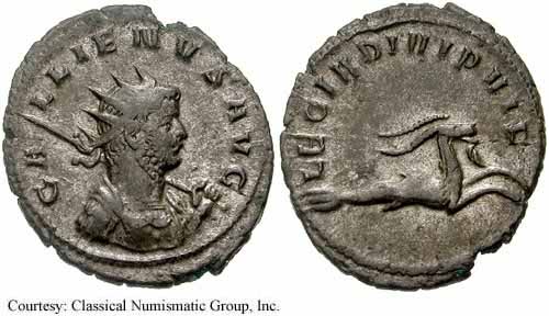 монета Древнего Рима