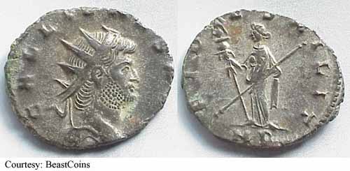 монета Древнего Рима