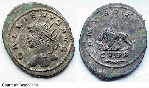 монета Древнего Рима