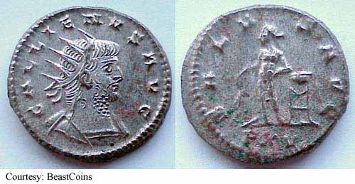 монета Древнего Рима