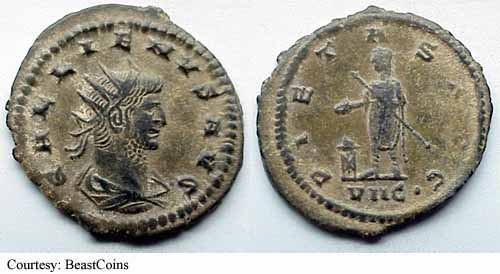 монета Древнего Рима