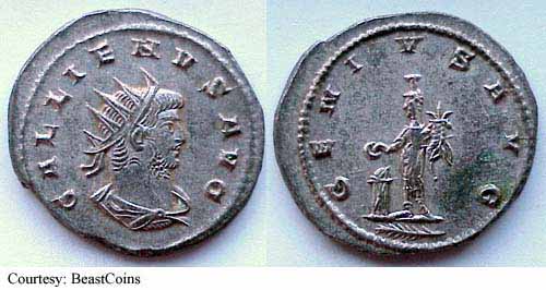 монета Древнего Рима