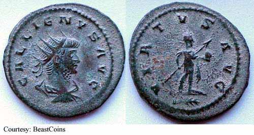 монета Древнего Рима