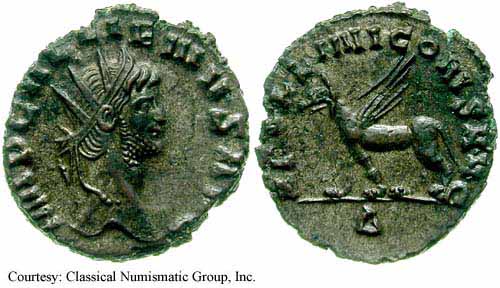 монета Древнего Рима