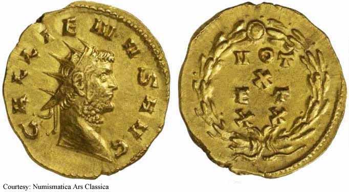 монета Древнего Рима