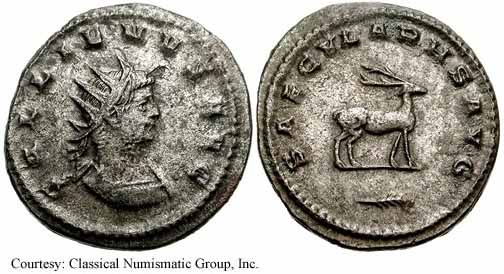 монета Древнего Рима