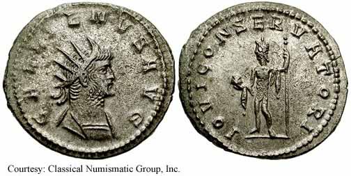 монета Древнего Рима