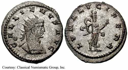 монета Древнего Рима