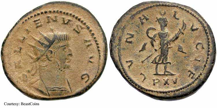 монета Древнего Рима