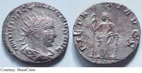 монета Древнего Рима