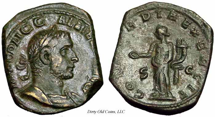 монета Древнего Рима