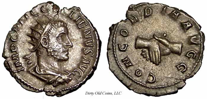 монета Древнего Рима