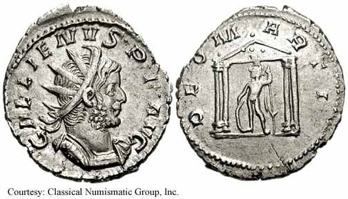 монета Древнего Рима