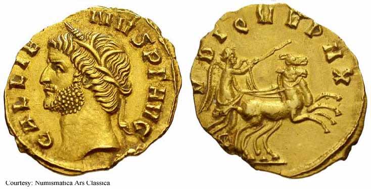 монета Древнего Рима