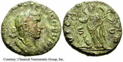 монета Древнего Рима