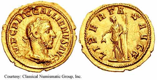 монета Древнего Рима