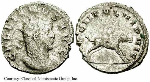 монета Древнего Рима