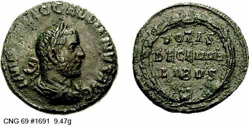 монета Древнего Рима