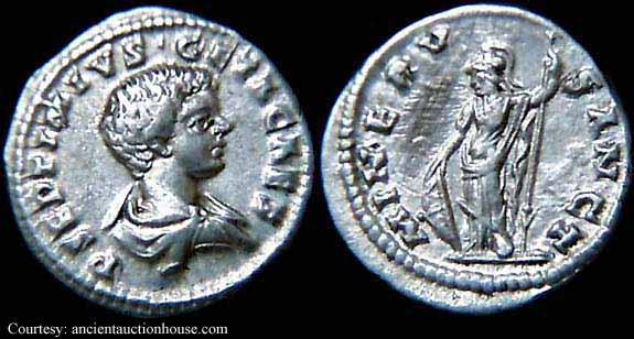 монета Древнего Рима